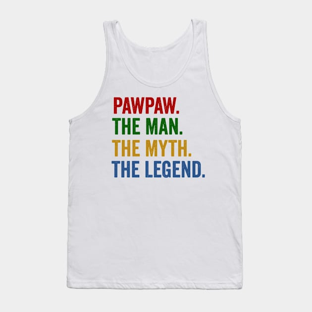 Pawpaw Funny Gift Idea Tank Top by Sarah Creations